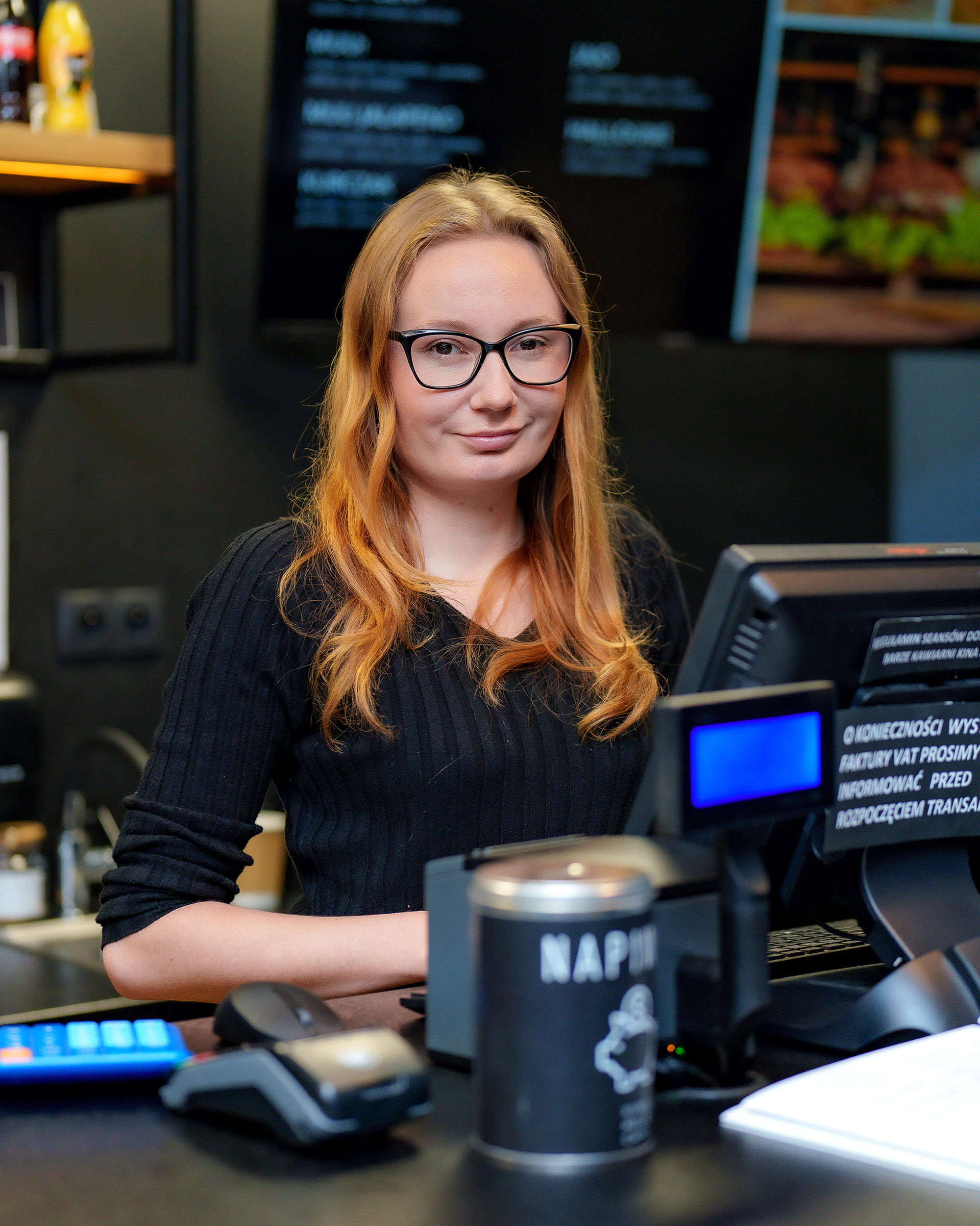 Pracownik Kina i Kawiarni